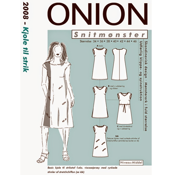 Onion 2008 Snitmønster